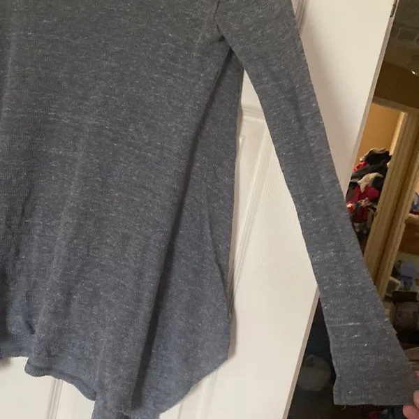 Free people oversized‎ grey top xs - Image 3