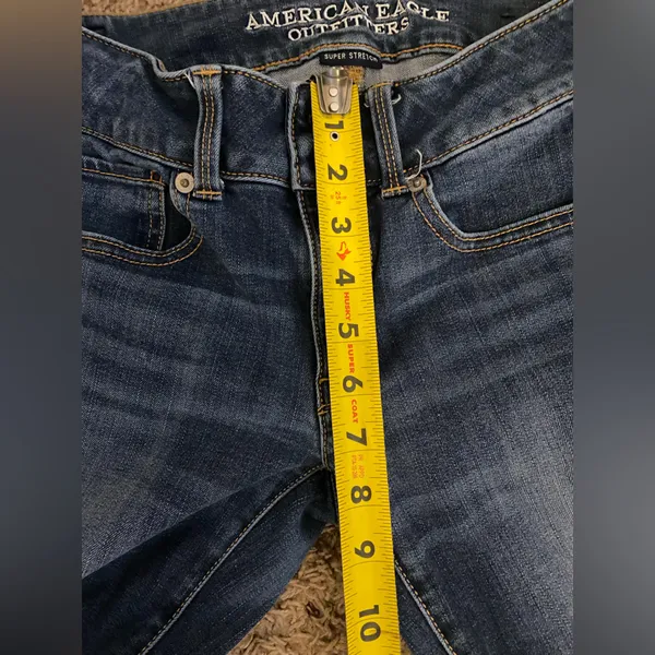 American Eagle Artist Crop Womens Jeans size 6 - Image 3