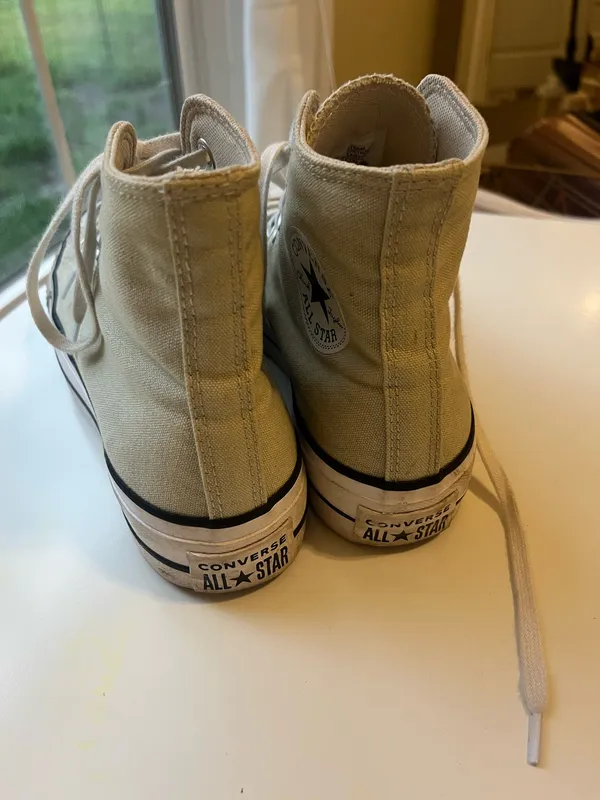 Green Converse High-Top Platform - Image 7