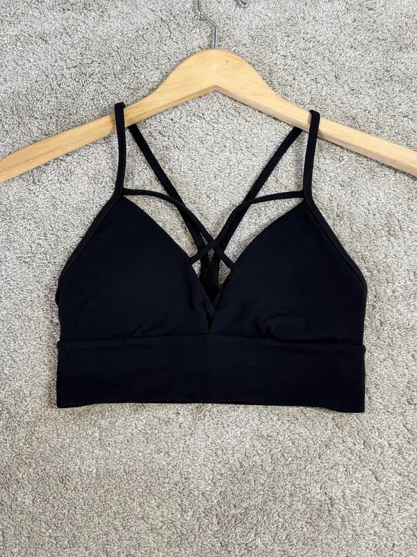 Lululemon Women’s Expand Your Limits Bra Nulu Yoga in Black 4 - Image 3