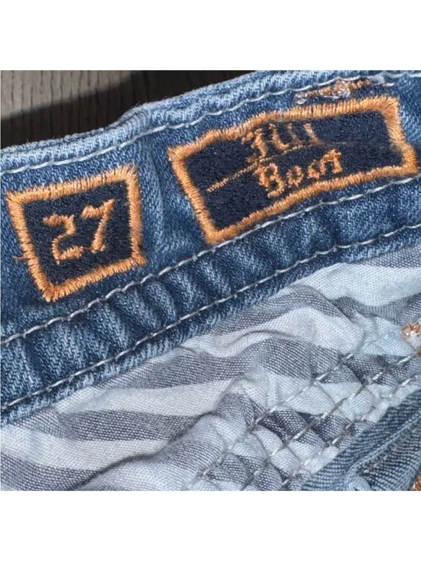 Rock Revival Women's Jill bootcut boot blue jeans denim - Image 6