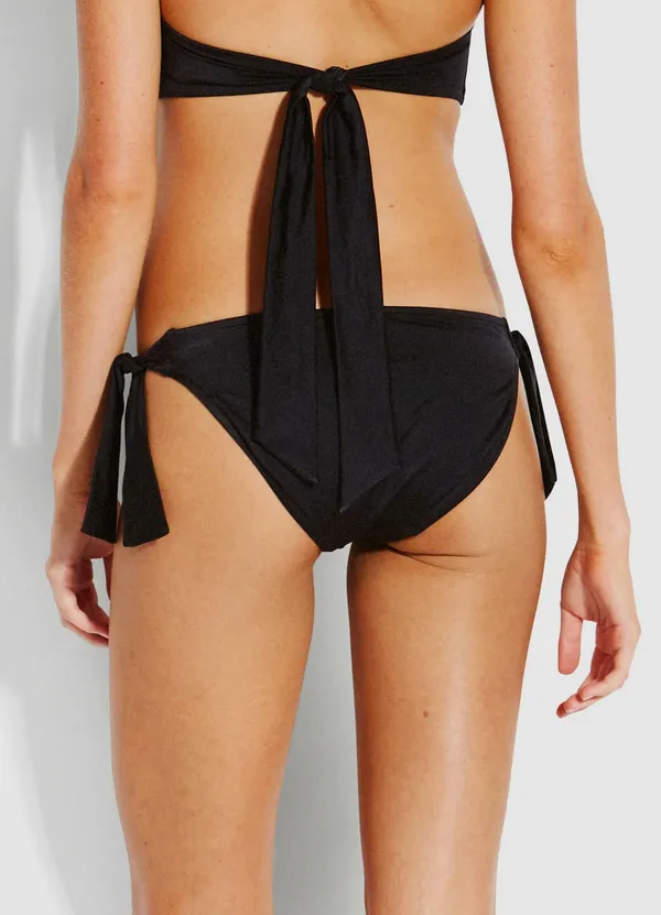 NWT Shine on Hipster Tie-Side Bottoms in Black - Image 2