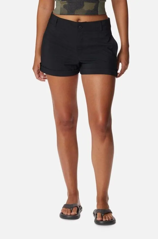 Columbia Shorts Women NWT OMNI-SHADE black new fishing hiking scouts outdoors - Image 3