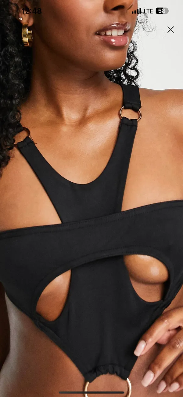 Simmi Stewpot Detail Cutout Bathing Suit - Image 3