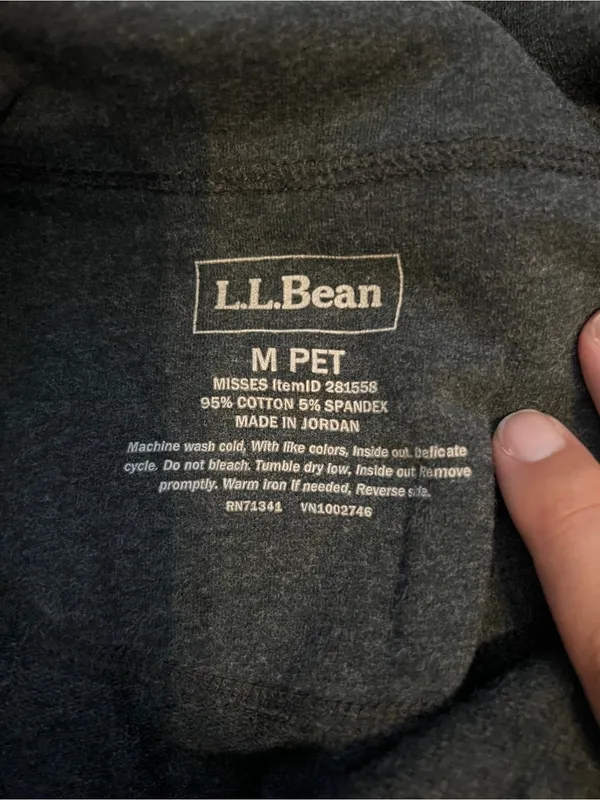 Ll bean Women’s Dark Gray Zip - Image 8