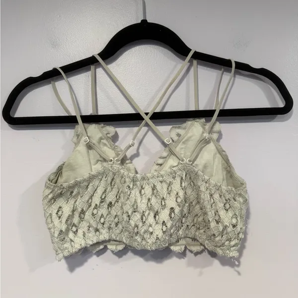 Dry Goods Off‎ White Lace Bralette - Image 3