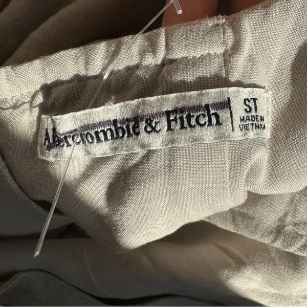 Abercrombie & Fitch Linen Blend Mini Dress - Image 5