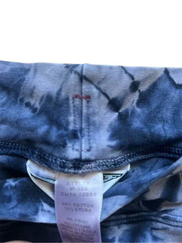 Hard Tail Forever Blue Tie Dye Leggings | Small - Image 5