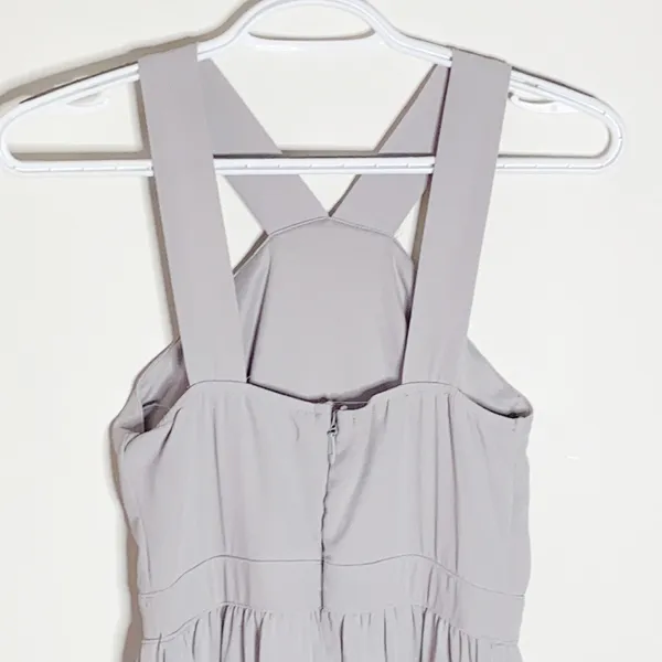 Lulus Air of Romance grey maxi dress size XS - Image 8
