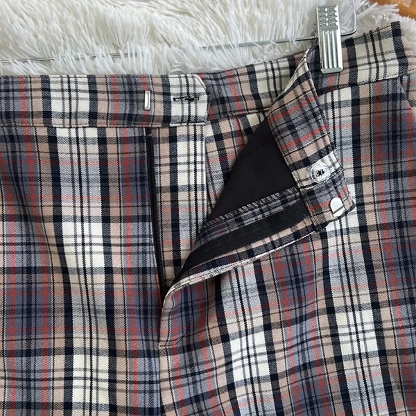 Cara Santana x Apt 9 Plaid Pant High Rise Wide Pants 14 - Image 7