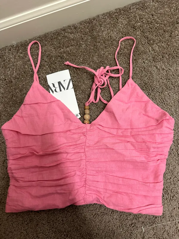 ZARA Linen Top - Image 2