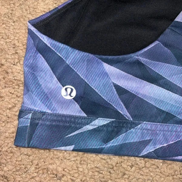 Lululemon All Sport Bra III Pretty Prism Multi Sports Bra 10 - Image 5