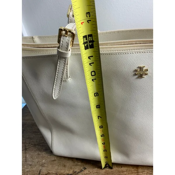 Tory Burch Cream Large Leather shoulder bag‎ - Image 11
