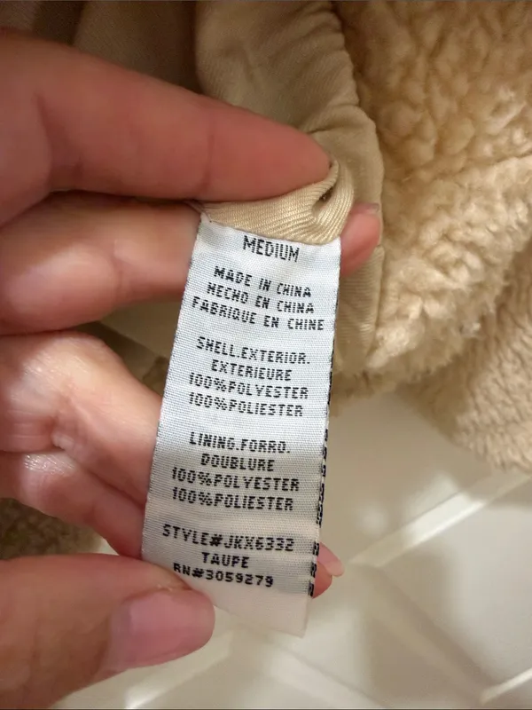 Thread + Supply Cream Cozy Sherpa Zip - Image 5