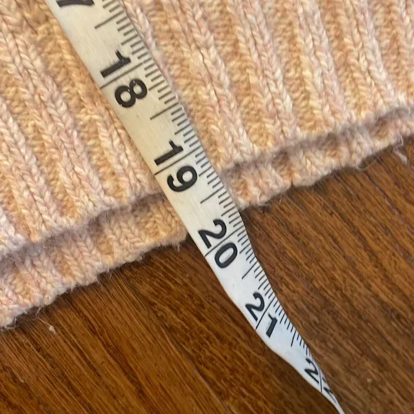 American Eagle pink cropped mock neck knit sweater - Image 7