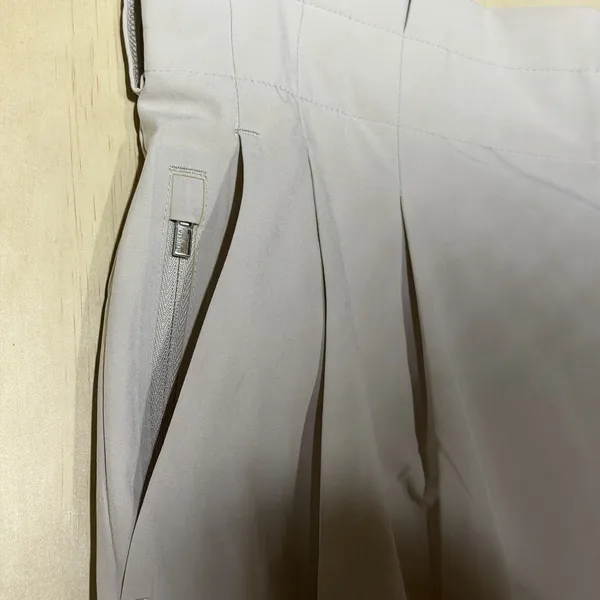 Athleta‎ Skyline Pant II Womens 12 Beige Travel Stretch Ankle Career Pants - Image 6