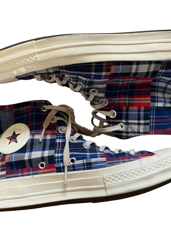 Converse Chuck Taylor 70 high top “rush blur “ women’s sneakers size 8.5 - Image 4