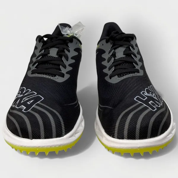 HOKA Crescendo MD 2 Track Spikes Black/White Men 7.5/Women 9 Style 1155116 - Image 4