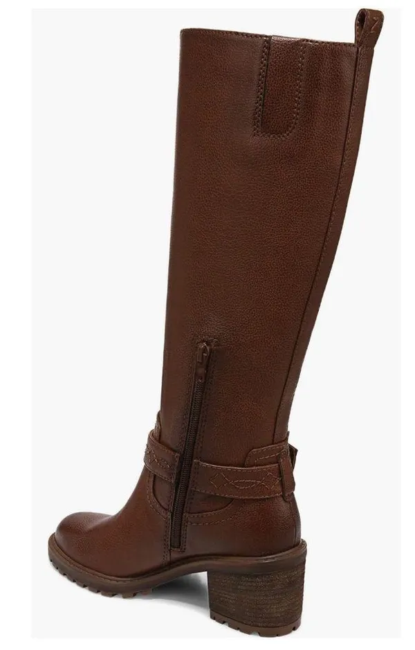 Zodiac Georgia Knee-High Riding Boots in Cognac Size 7, NEW Retail $189 SOLD OUT - Image 5