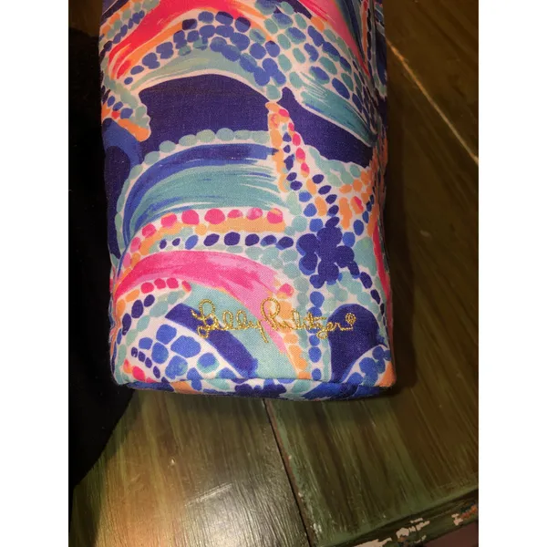 Lilly Pulitzer NWOT Wine Tote Ocean Jewel - Image 4