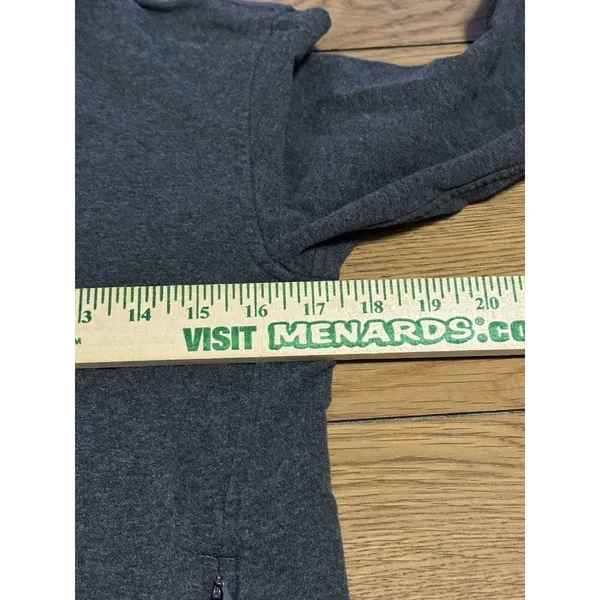 Lululemon Womens Pleated Gray Long Sleeves Turtleneck Blouse Size 6‎ - Image 5