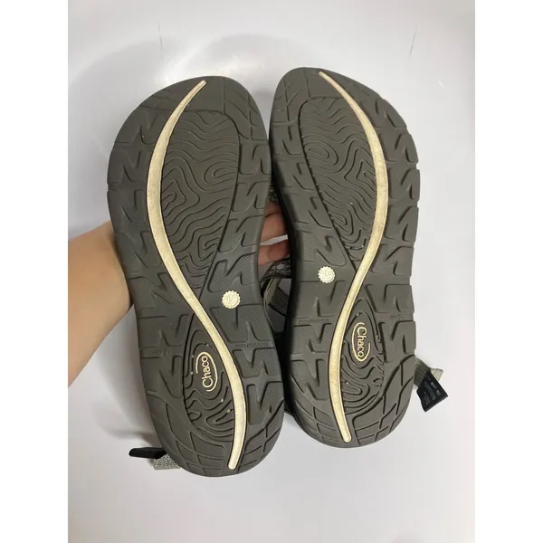 Chacos Z/Cloud 2 Sandals Women 9 Gray Excellent Strappy Athletic Toe Loop Sandals - Image 6