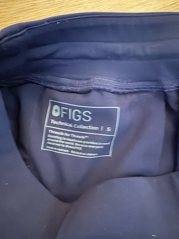 FIGS Pants Navy Blue - Image 2