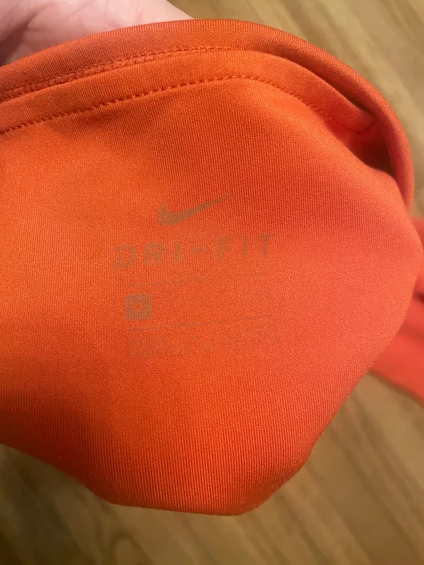 Women’s Nike Dri-Fit Leggings Orange - Image 3