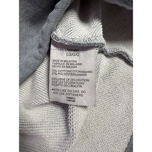 Under Armour Women’s Rival Fleece 1/4 Zip Pullover Sweatshirt Gray Large D29 - Image 6