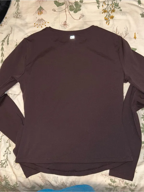 CSB Form Lite Long Sleeve Top Brown Size XL - Image 5