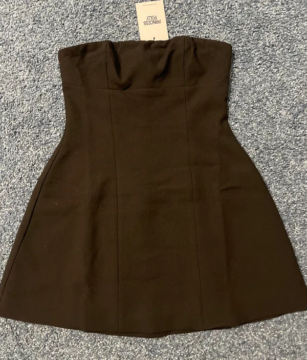 Princess Polly Black Mini Dress - Image 3