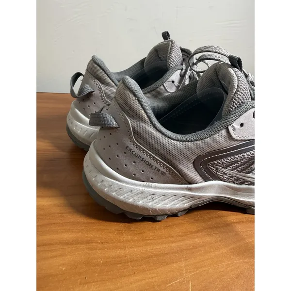 Saucony Trail Shoes Womens Gray Excursion TR 15 Running Sneakers Walk Hike 9.5M - Image 4