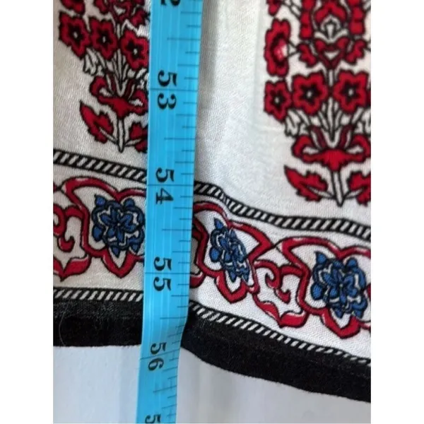 Bleuh Ciel Boho Floral Maxi Elastic Waist Dress - Image 8