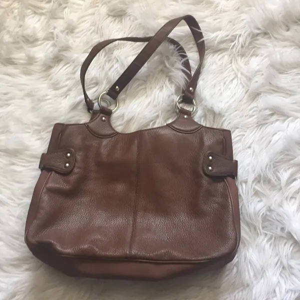 ⭐️ Franco Sarto brown faux leather bag - Image 6