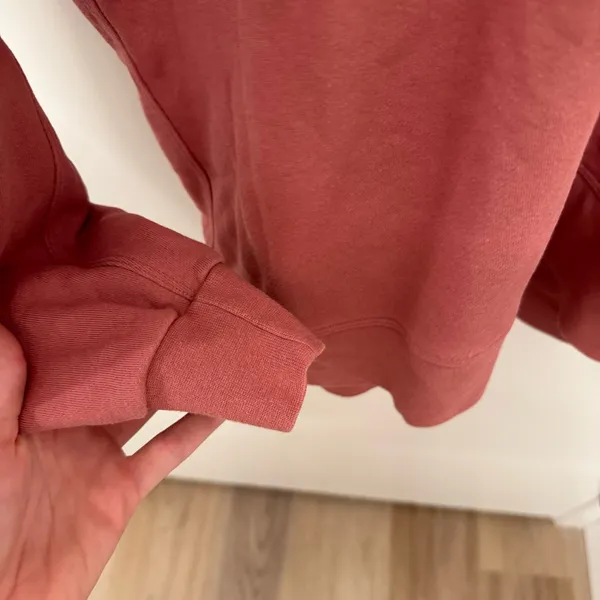 Lululemon Perfectly Oversized Crewneck Pullover Soft Cranberry - Image 4