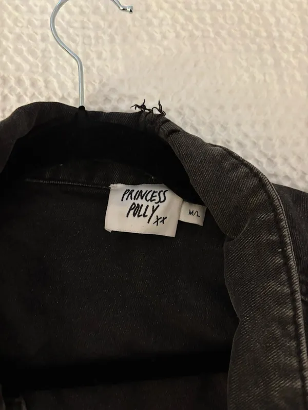 Princess Polly Jean Jacket Oversized - Image 2