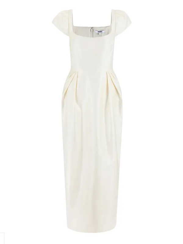 Maison Amory The Belmont Dress in Ivory Cream XXS NEW $369 Bride Bridal - Image 5