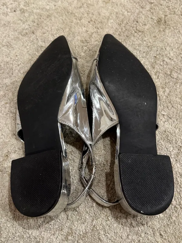STEVE MADDEN Christann Slingback Block Womens Kitten Heels size 6 - Image 6