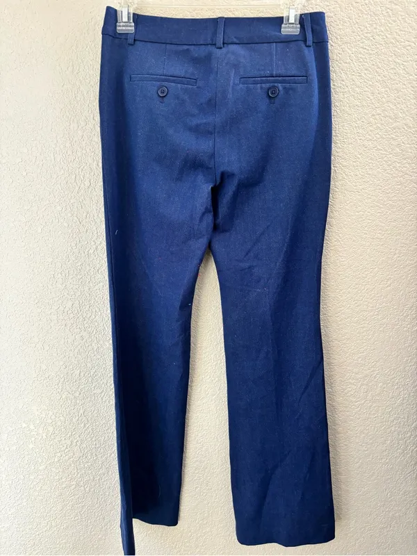 Victoria's Secret Blue Boot-Cut Dress Pants - Image 3
