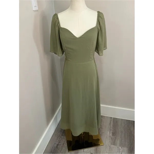 Baltic Born Colette Sweetheart Midi Dress Size Medium - Image 2