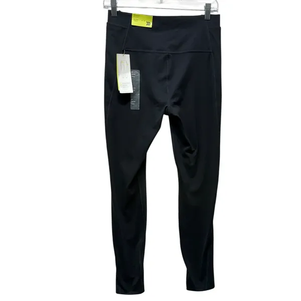 All In Motion Women Leggings Brushed Sculpt High Rise Pocket Black Sz M UPF 50 - Image 2