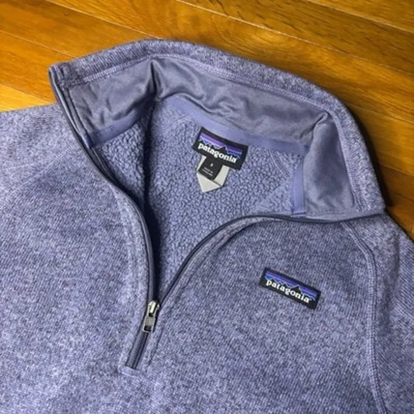 Patagonia Women's Better Sweater 1/4-Zip Fleece Pullover Small - Image 2