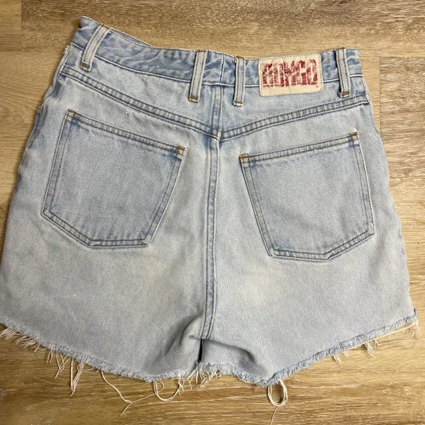 Bongo Hi Rise Distressed Cut Off Shorts - Image 3