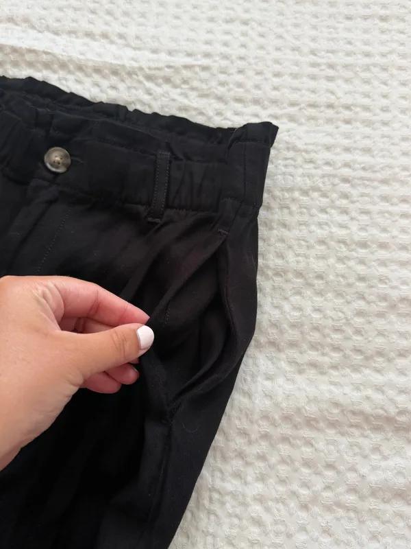 Express Black Jogger Business Pants - Image 3