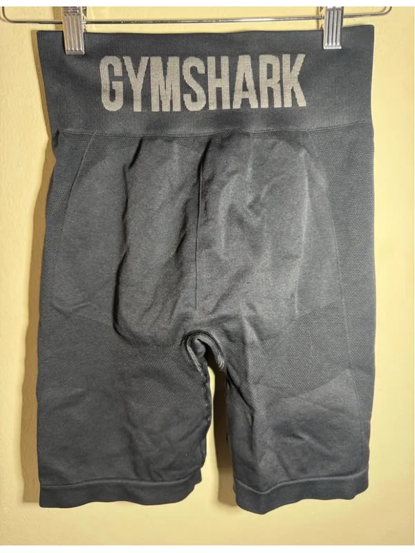 Gymshark Seamless Bike Shorts Size M Black - Image 2