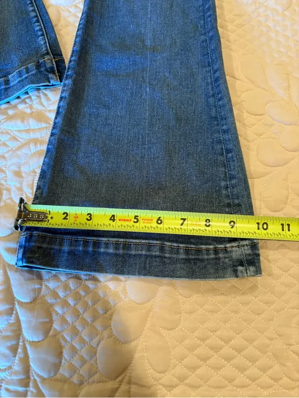 American Eagle Super High-Rise Flare Jeans juniors size 00 - Image 13