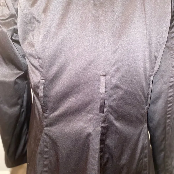 London Fog Black Trench Coat - Image 5
