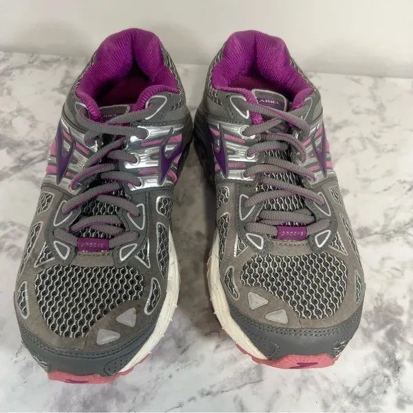 Brooks Ariel 14 Women's Shoe Purple and Silver Size 6 #958 - Image 2