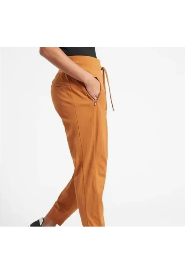 Athleta Athleta Women's Vibrant Orange Joggers  - Image 2