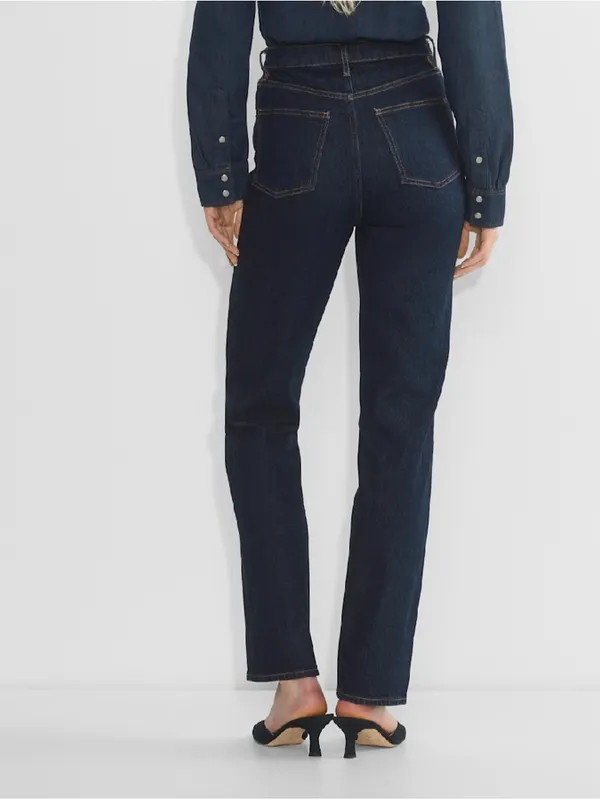 Aritzia Denim Forum Rowan Super Hi-Rise Straight Jean 27 - Image 4